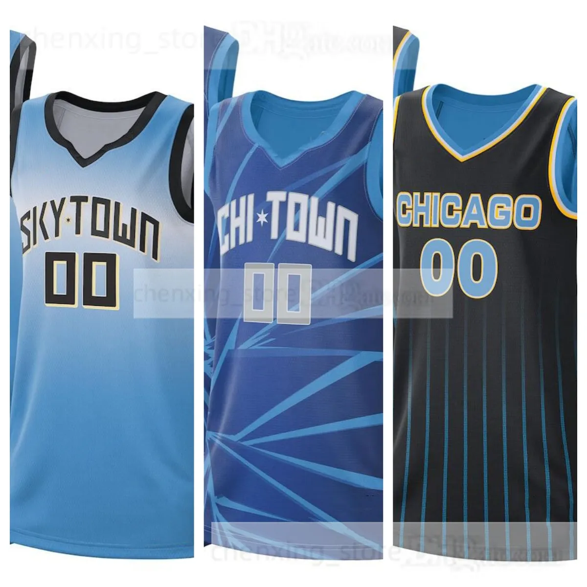 Chicago Sky Basketball Jersey Show Your Support! Onyenwe, Reese, Reim,  Turner, Williams, Allen, Cardoso, Chennedy Authentic Fan Gear