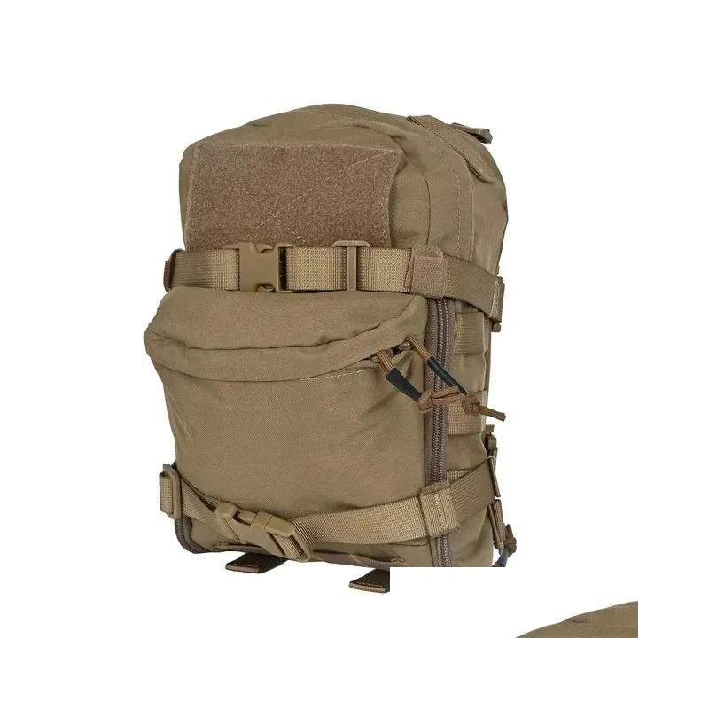 Рюкзак упаковки пакетов мешки мини -гидратационная сумка рюкзак Ассат Molle Couch Tactical военный на открытом воздухе доставка капли воды спорт на улице DHZK3