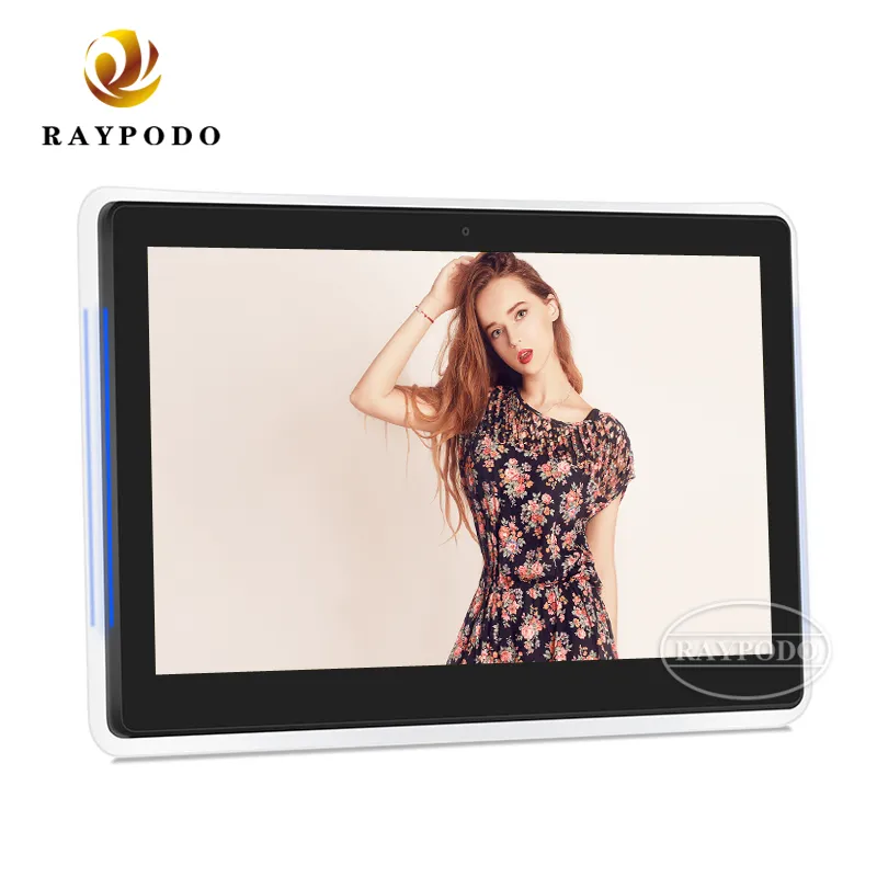 Raypodo Mount Tablet 10.1 بوصة مع غرفة اجتماعات Poe Rfid NFC باستخدام