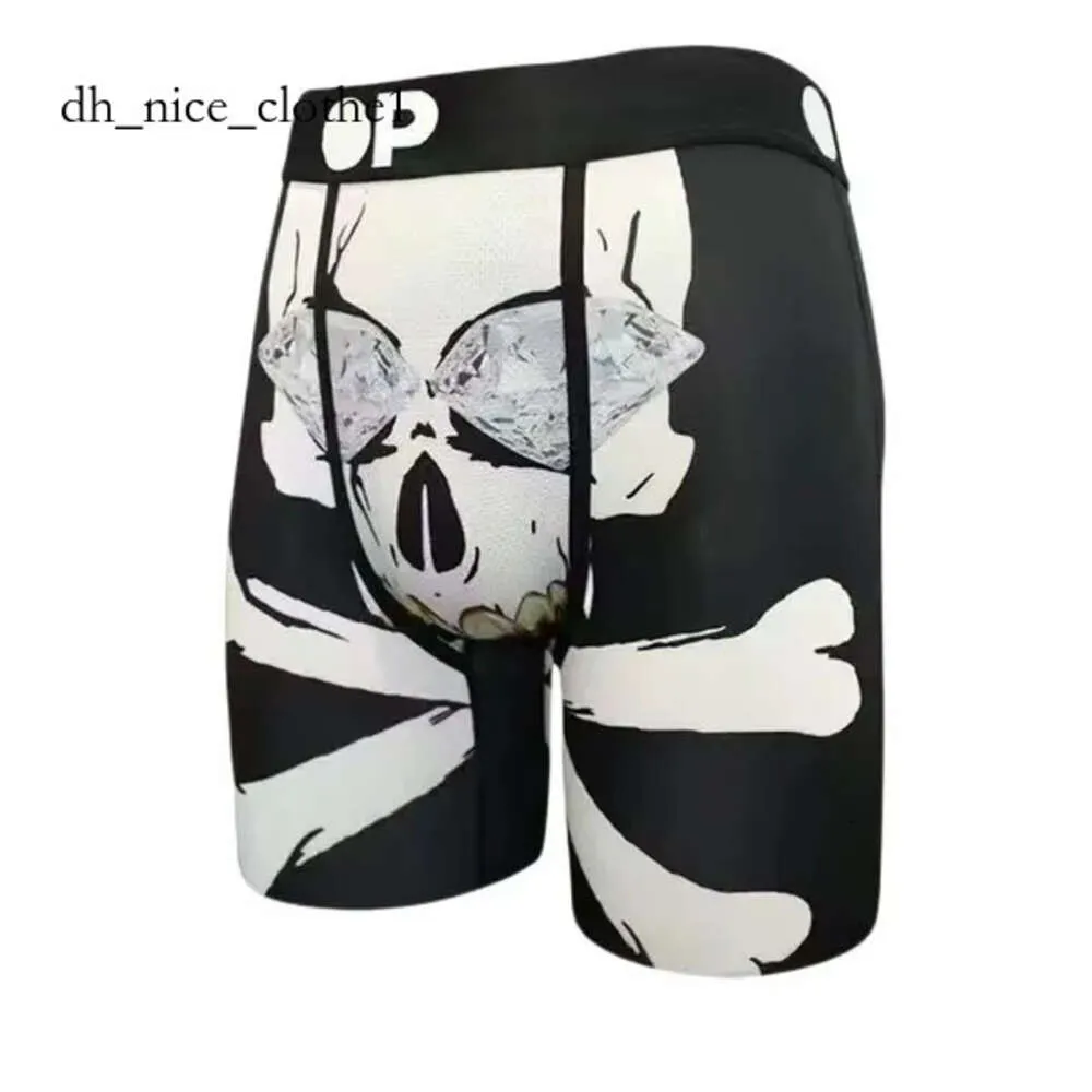 Psds Boxer Shorts Sexy Underpa Printed Underwear Soft Summer Breathable Swim Trunks Branded Male Short 862