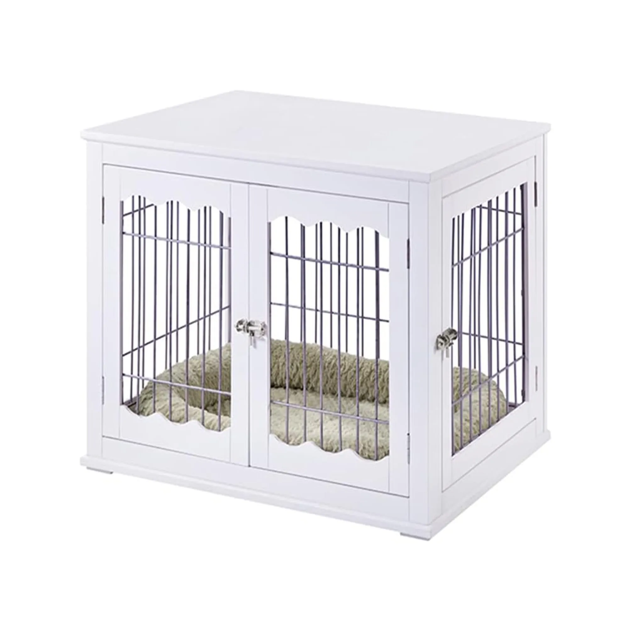 Large Dog Crate Furniture: 36-Inch Decorative Kennel for Big Dogs