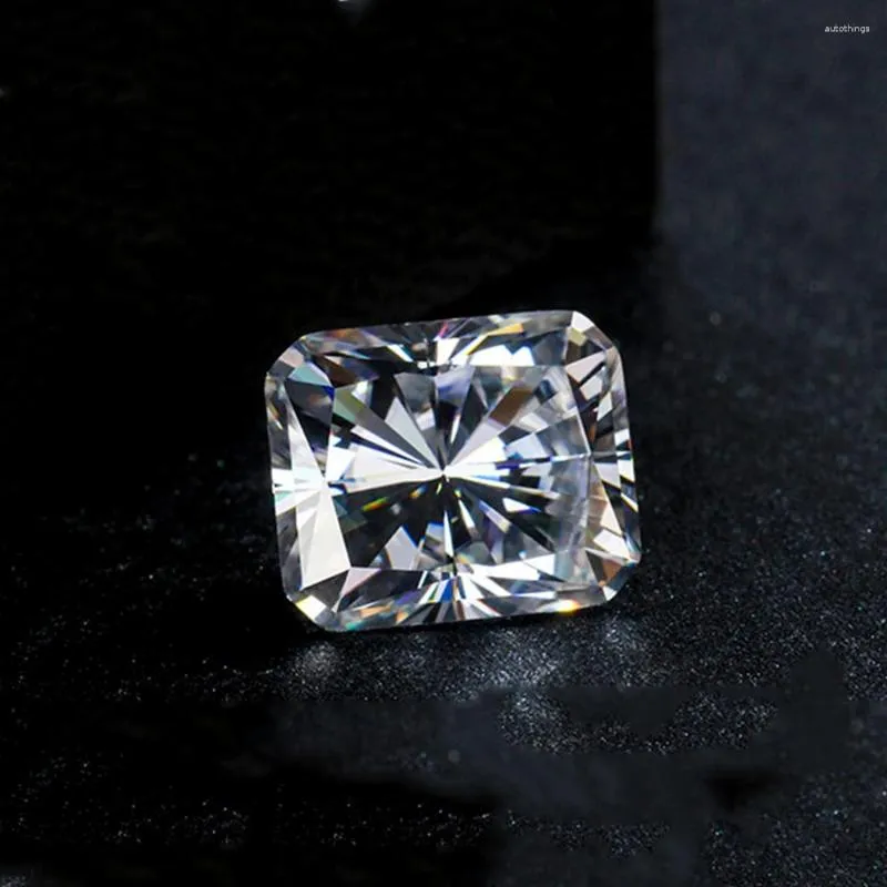 Löst diamanter 2 4mm Moissanite Diamond Octagon Högklass mycket utmärkt stor eldsyntetiska sten för smycken som tillverkar 10st