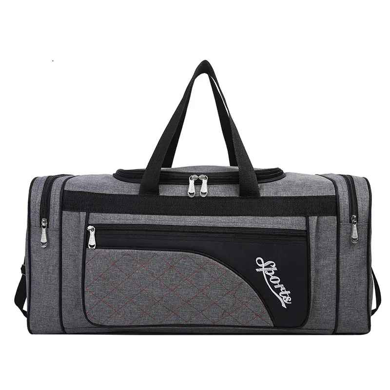 Bolsas homens homens esportes sacos de fitness saco de viagem de moda de grande capacidade