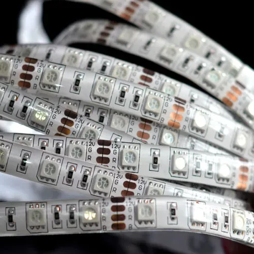 100M RGB LED Strip Light 3528/5050/5630 SMD Warm/White/Blue/Green/Red Waterproof nonWaterproof 60LEDs/Meter 3000 Lumer Flexible Single Color