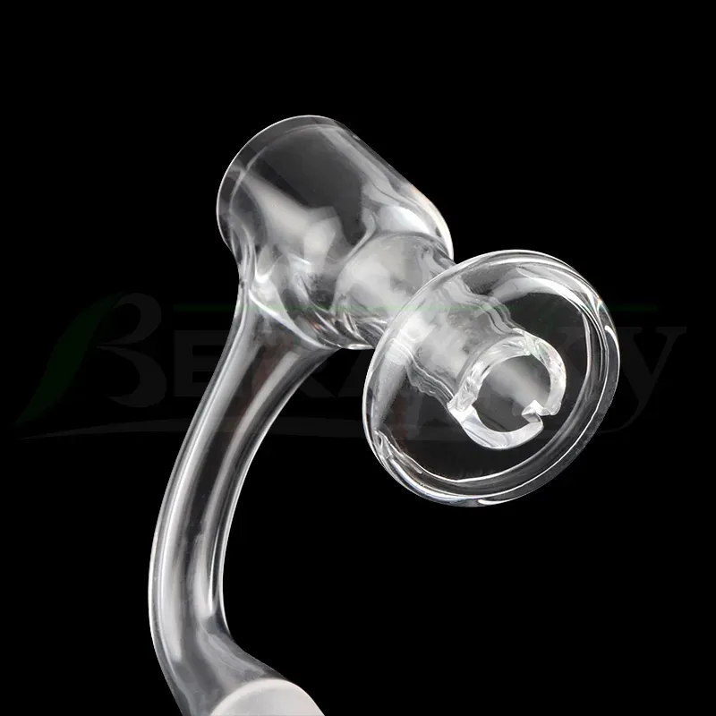 Beracky Premium Full Weld Terp Slurper Quartz Banger 10mm 14mm 18mm Male Female 45/90 Beveled Edge Fully Welded Clear Bottom Quartz Nails For Glass Water Bongs Dab Rigs