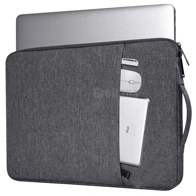 Borse custodie per maniche per borse per Huawei Matepad Pro 12.6 2021 Copertina di sacchetto per sacchetto con cerniera impermeabile MateBook X Pro 13.9 2021 13 D14 D15 15.6