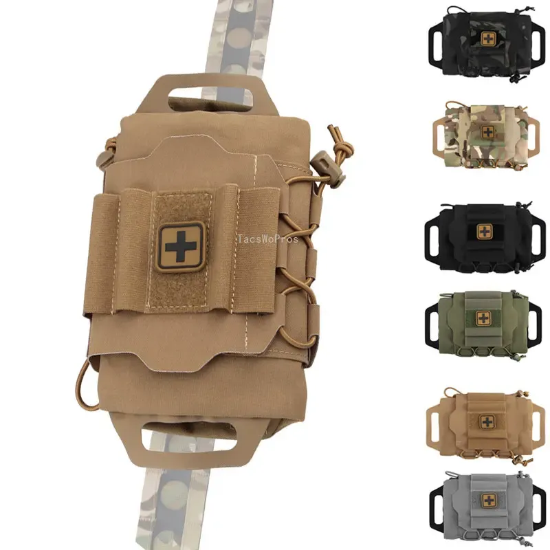 Paczki Molle wojskowe edc torebka Odłączona taktyczna Zestawy pierwszej pomocy worka medyczna na zewnątrz armia turystyczna polowanie na strzelanie ratunkowe