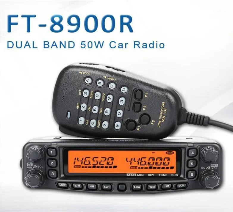 General Yaesu FT8900R FT 8900R Professionell mobilbil Tvåvägs Radiobiltransceiver Walkietalkie Interphone18192310