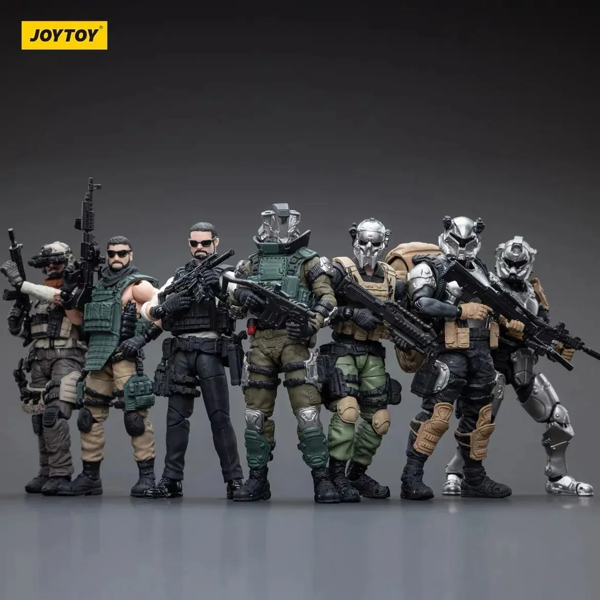 I Stock Joytoy 118 10.5 cm Action Figure Yearly Army Builder Promotion Pack Anime Collection Model 240417