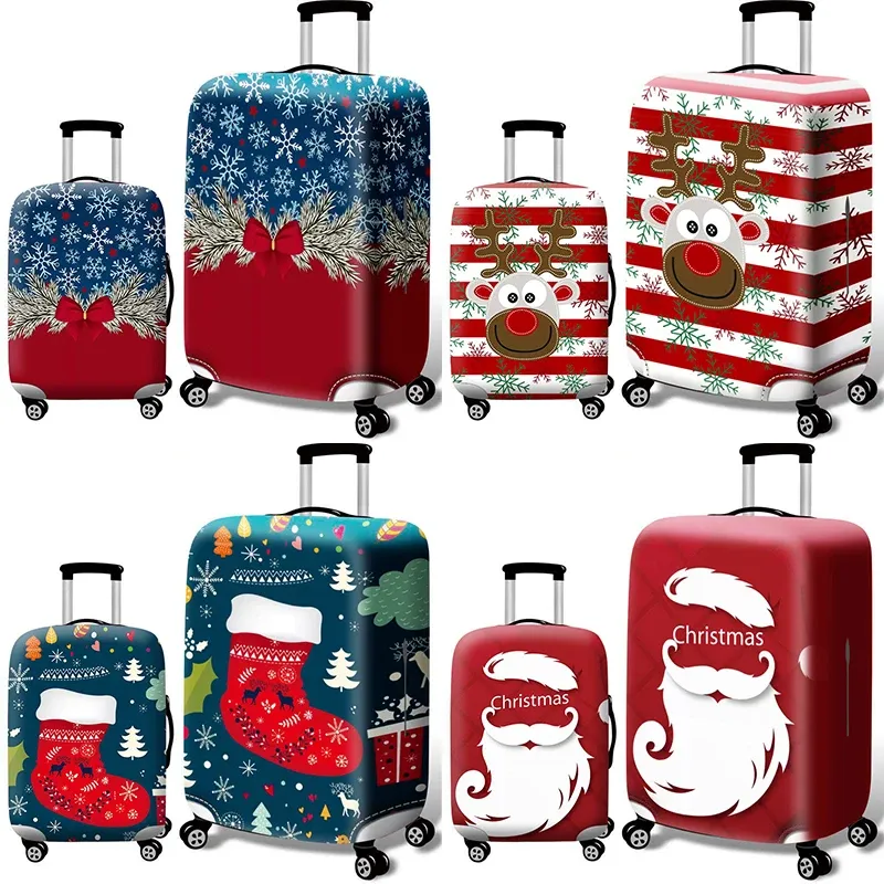 Accessories TY Christmas Luggage Cover Stretch Fabric Suitcase Protector Baggage Dust Case Cover Suitable for 1832In Travel Accessories