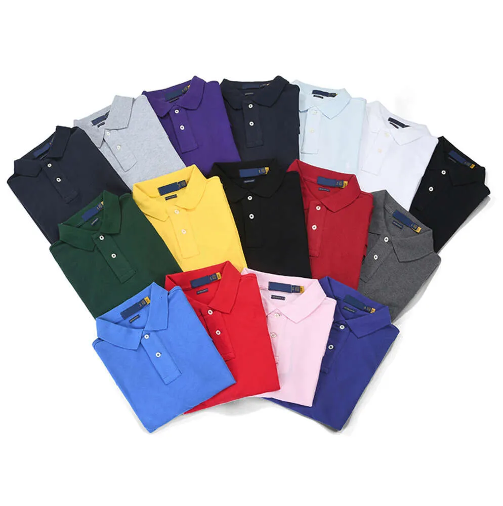 Polos high quality brand polo Cotton embroidery pony ral laur men 6655ess