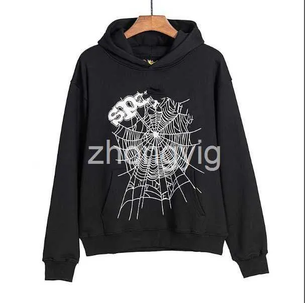 Męski projektant Spder Bluza różowa mgła z kapturem z kapturem z kapturem bluza bluza Young Thug 555555 Angel Hoodies Wysokiej jakości pullover Y2K Pullovers Cotton Clothing K010