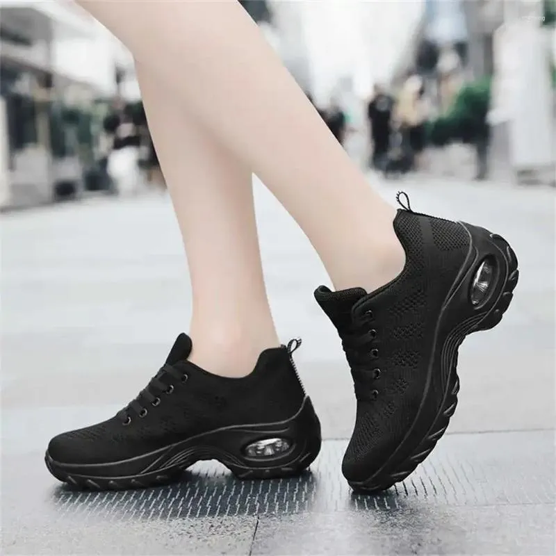 Casual schoenen zwart met dempingstrainer Vulcanisatie 43 dames outdoor sneakers sport idee verkopen lage kosten xxw3