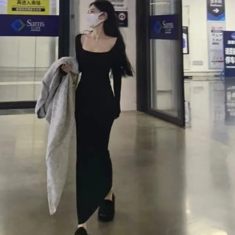 GkyocQ Casual Dresses Off Shoulder O Neck Long... From Join3, $41.07 In  Bulk | DHgate.Com