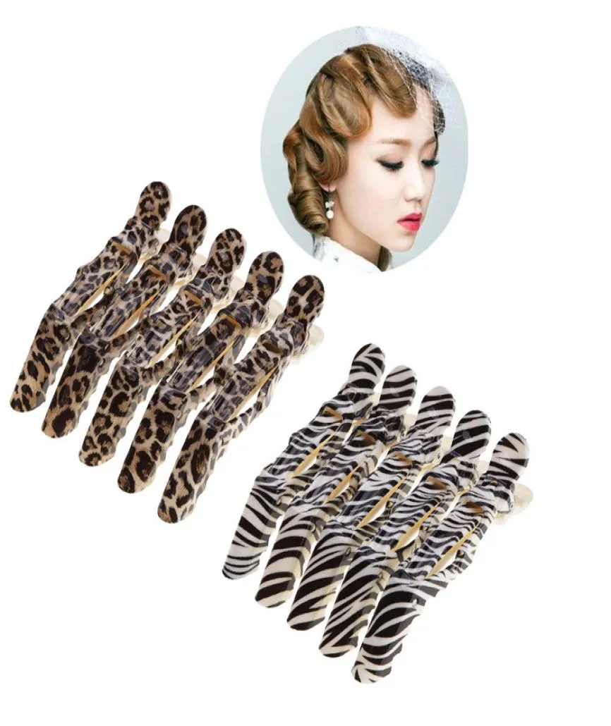 Haicar Natural Hairdressing Positioning Coiffeurs Butterfly Crocodile Salon Hair Claw Section Clip Climp Z262503658
