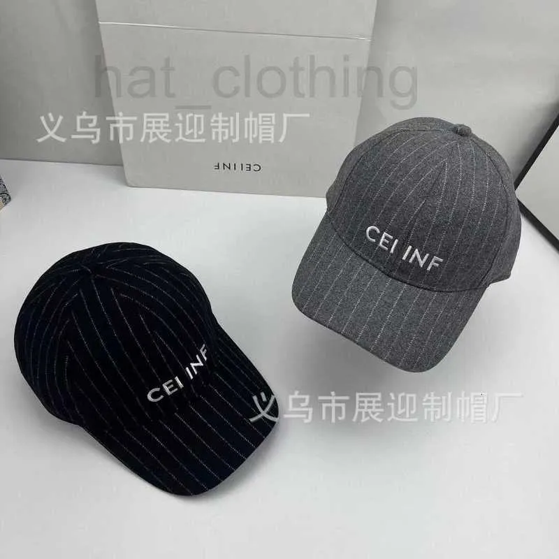 Ball Caps designer New High Quality Korean Edition CE Home Correct Letter Embroidery Baseball Hat Star Same Network Red Duck Tongue X4HZ