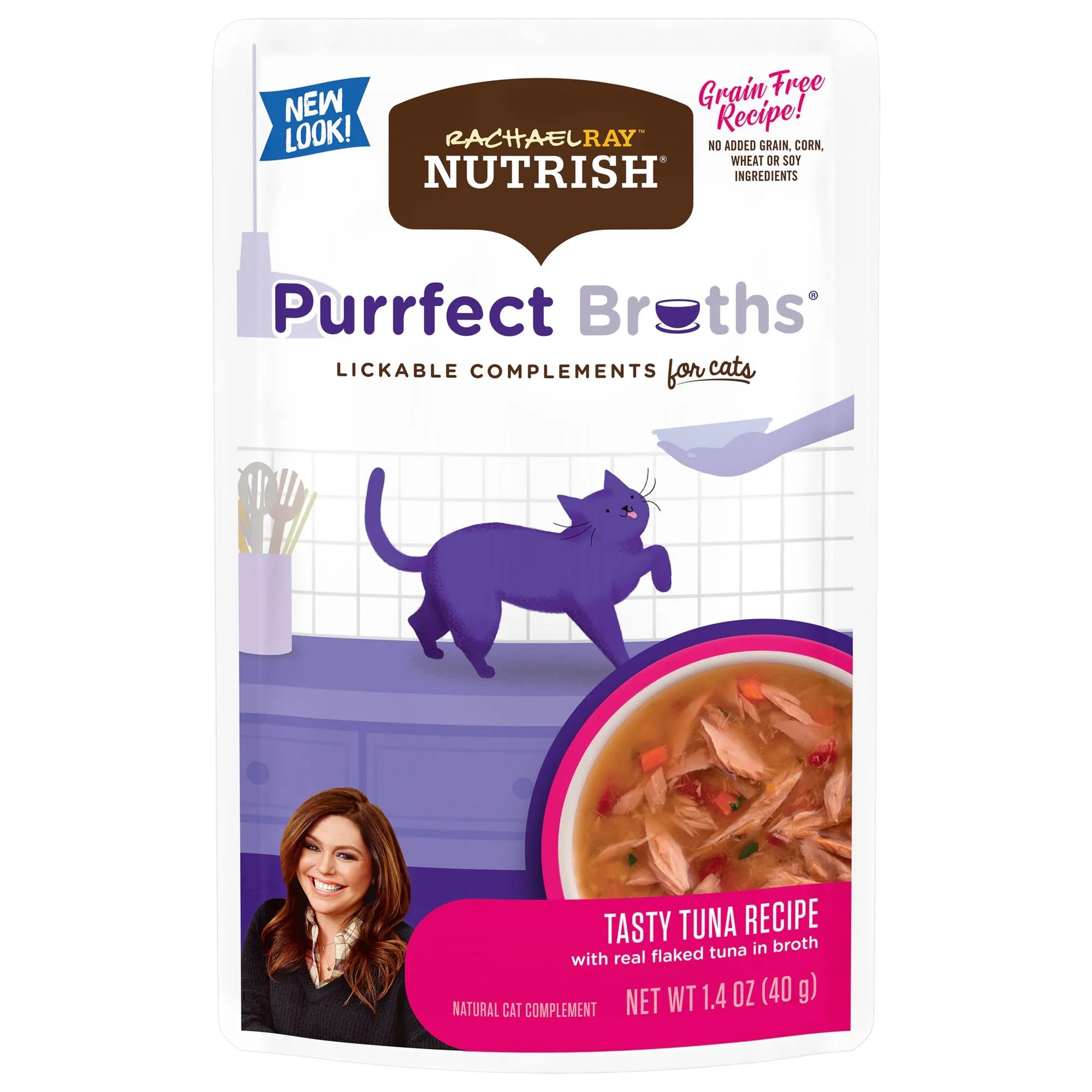 Tuna Flavor Lickable Cat Treats for Healthy Hydration Rachael