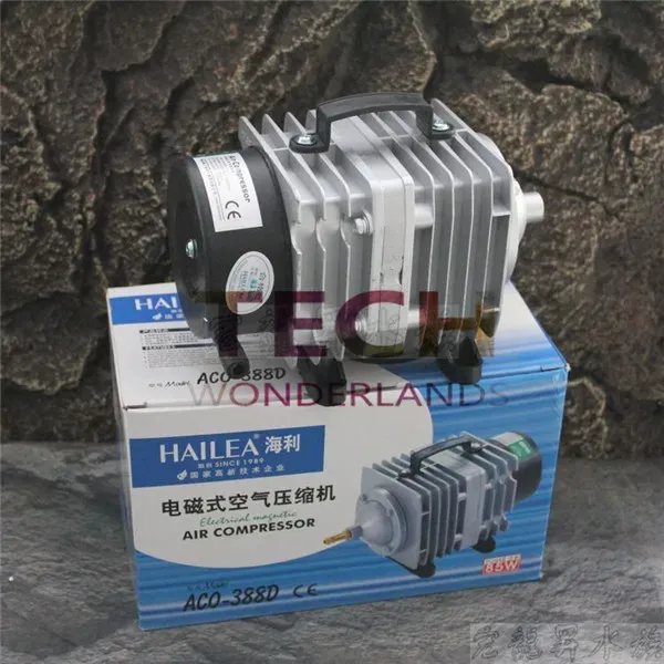 Accessoires aquarium electromagnétique compresseur compresseur de pêche pompe à pêche pompe oxygène pompe Hailea aco388d 85W 90L / min
