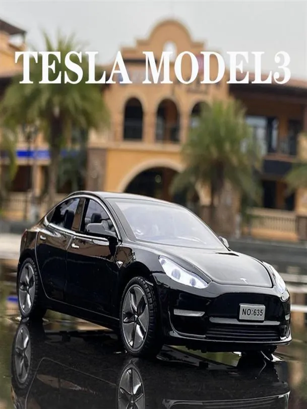 2021 NOUVEAU 132 TESLA MODÈLE X MODÈLE 3 MODÈLE S ALLIAGE CAR VÉHICULES TOUELLES TOT CARS TOYS POUR ENFANTS CONDES TOYS Toy259U9158769