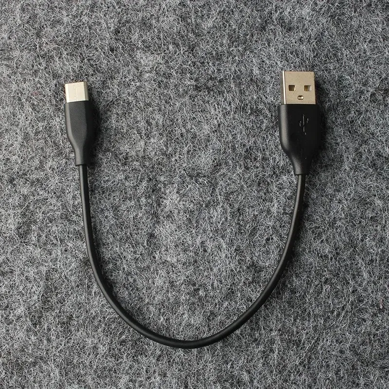 2024 Krótki kabel USB typu C 2A Szybkie ładowanie kabla dla Samsung S8 S9 Huawei P20 Mate20 Xiaomi Charger Kabel USBC Android 20 cm dla