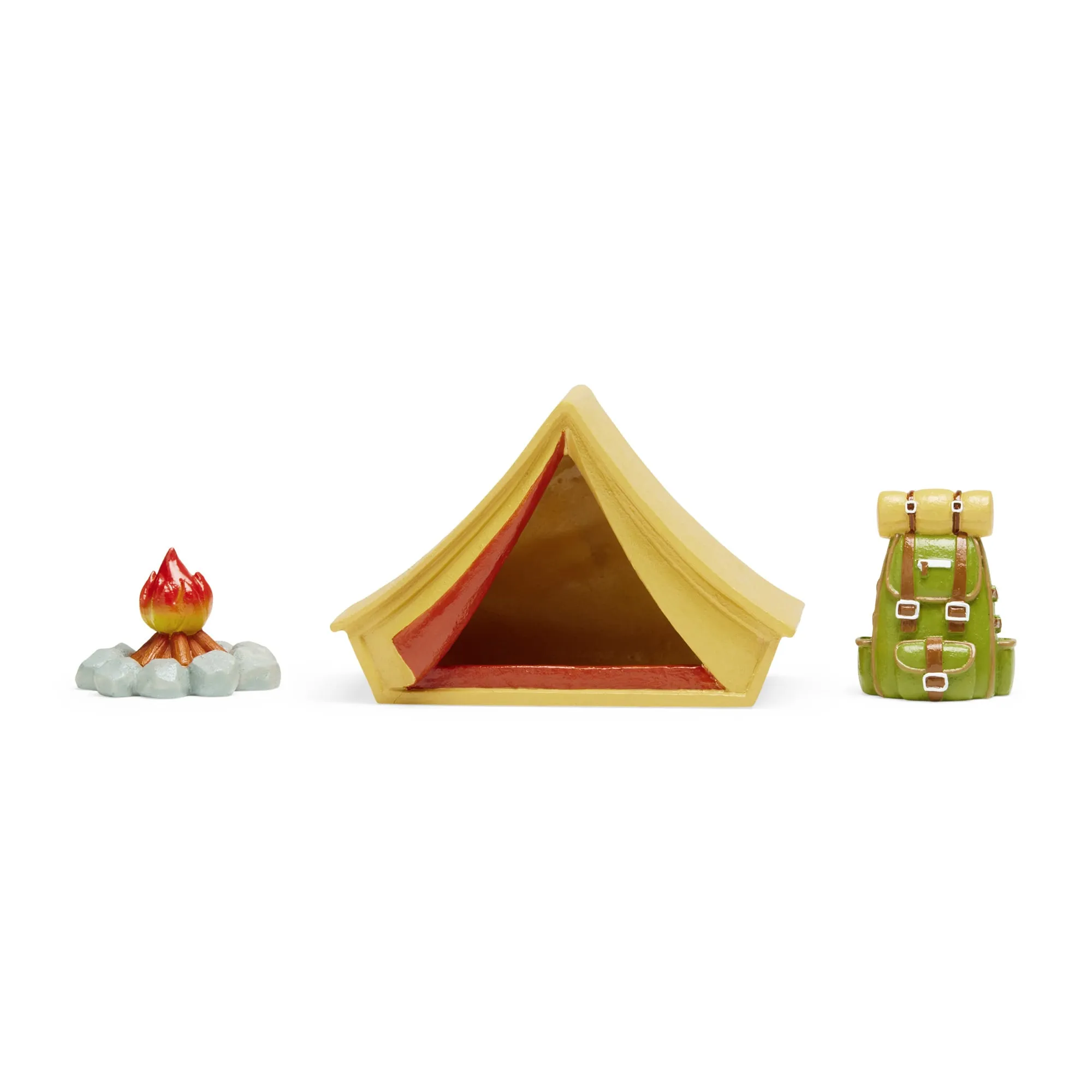 Camping Set Cooking: Miniature Decorative Camp Scene, Whimsical