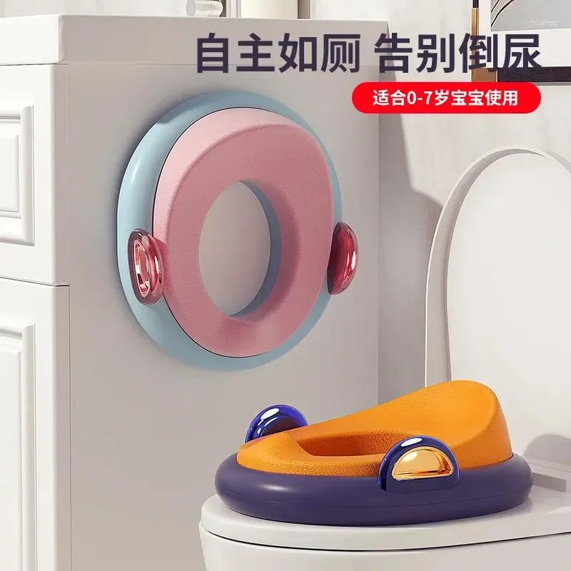 Carpets Anti Slip Toilet Seat Sild pour les grands toilettes pour bébé et enfant