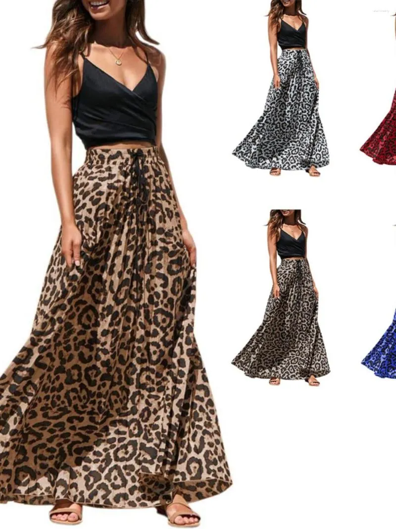 Skirts Guangzhou Sanyuanli Fashion Drawring Leopard Print Rok