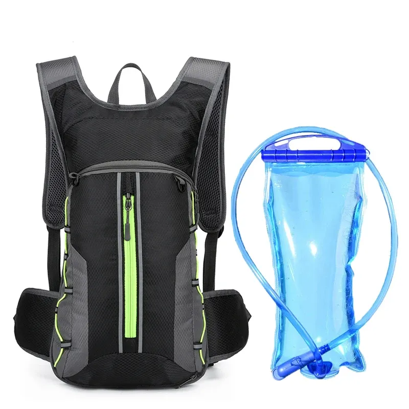 Bags 10L Bicycle Backpack Waterproof MTB Mountain Bike Hydration Bag Nylon Outdoor Cycling Bike Backpack Bladder Hiking Camping Bags