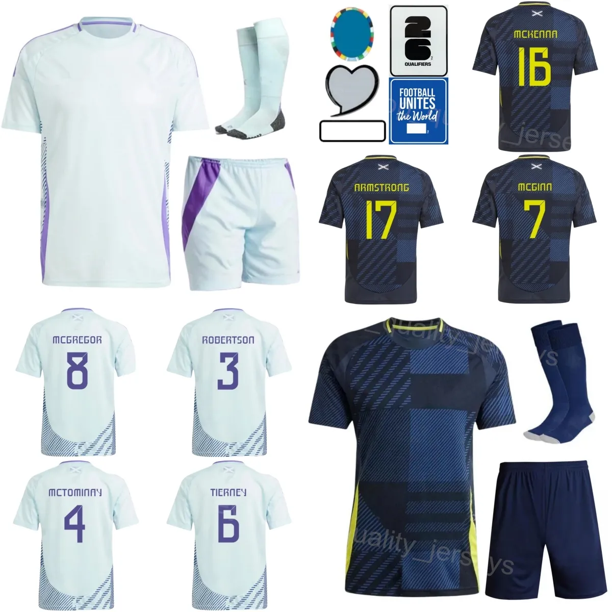 Euro Cup Youth Soccer Uniform Kits Featuring Nathan Patterson, Ryan