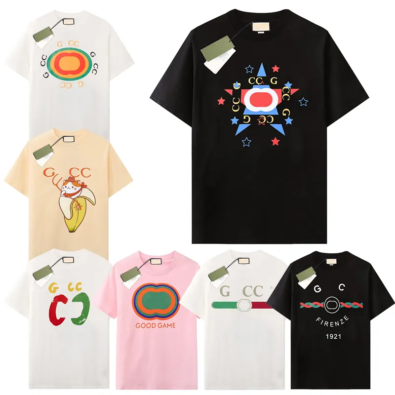 メンズTシャツデザイナーファッションTシャツメンデザイナーTシャツマンラグジュアリートップレディースクルーネック短袖