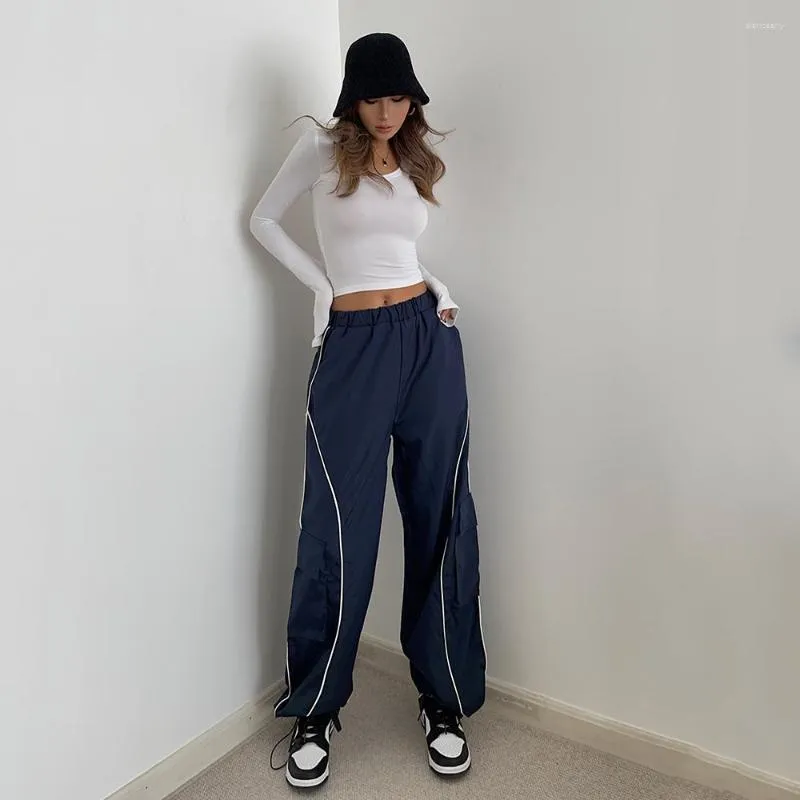 Pantalon pour femmes rétro fille décontractée cool