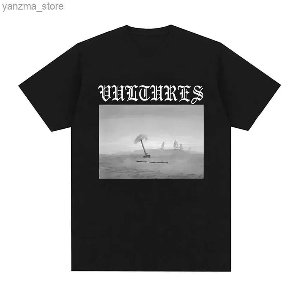 Koszulka damska Plus size Vultures Nowa piosenka i album okładka T shirt mężczyzn Kobiet HARAJUKU GOTHIC LOUSE THIRTPunk Style TS Strtwear Y240420