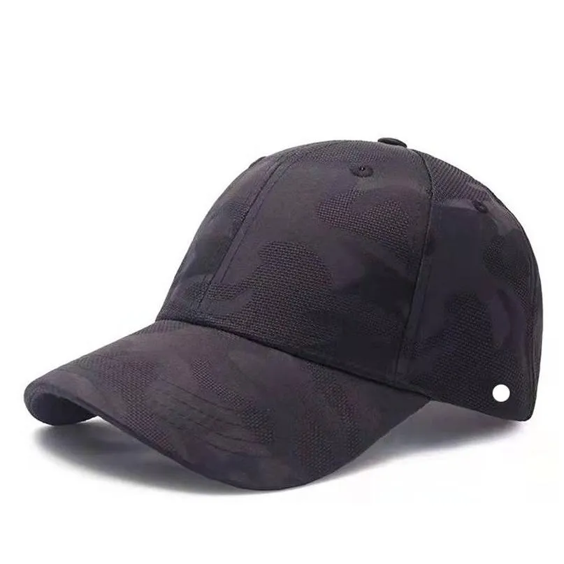 Açık Hava Şapkaları LL Yoga Visors Ball Caps Canvas Leisure Moda Güneş Şapkası Spor Beyzbol Kapağı Strapack Drop Teslimat Sporları Otran'da