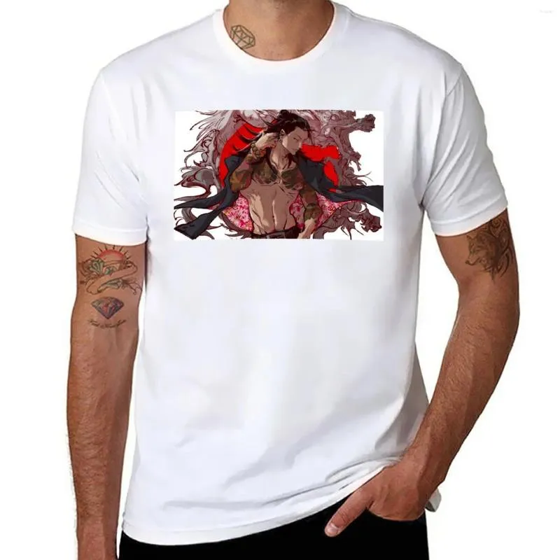 Herrtankstoppar 4K geto Suguru T-shirt grafik T-skjorta Anpassade skjortor Designa dina egna kläder