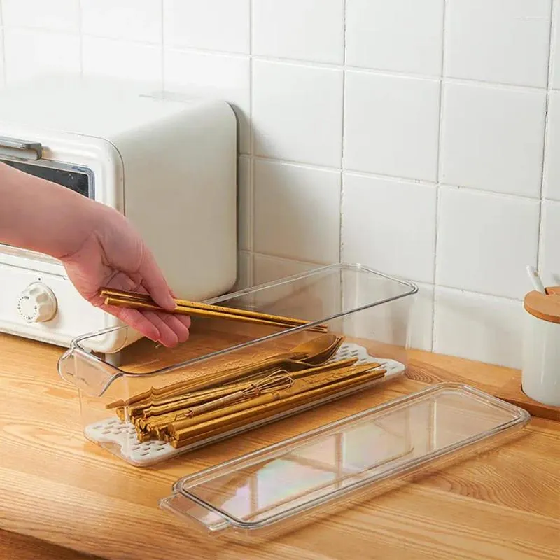 Bouteilles de rangement transparent produit un réfrigérateur empilable avec couvercle pour l'organisation de légumes de fruits carton d'oeuf