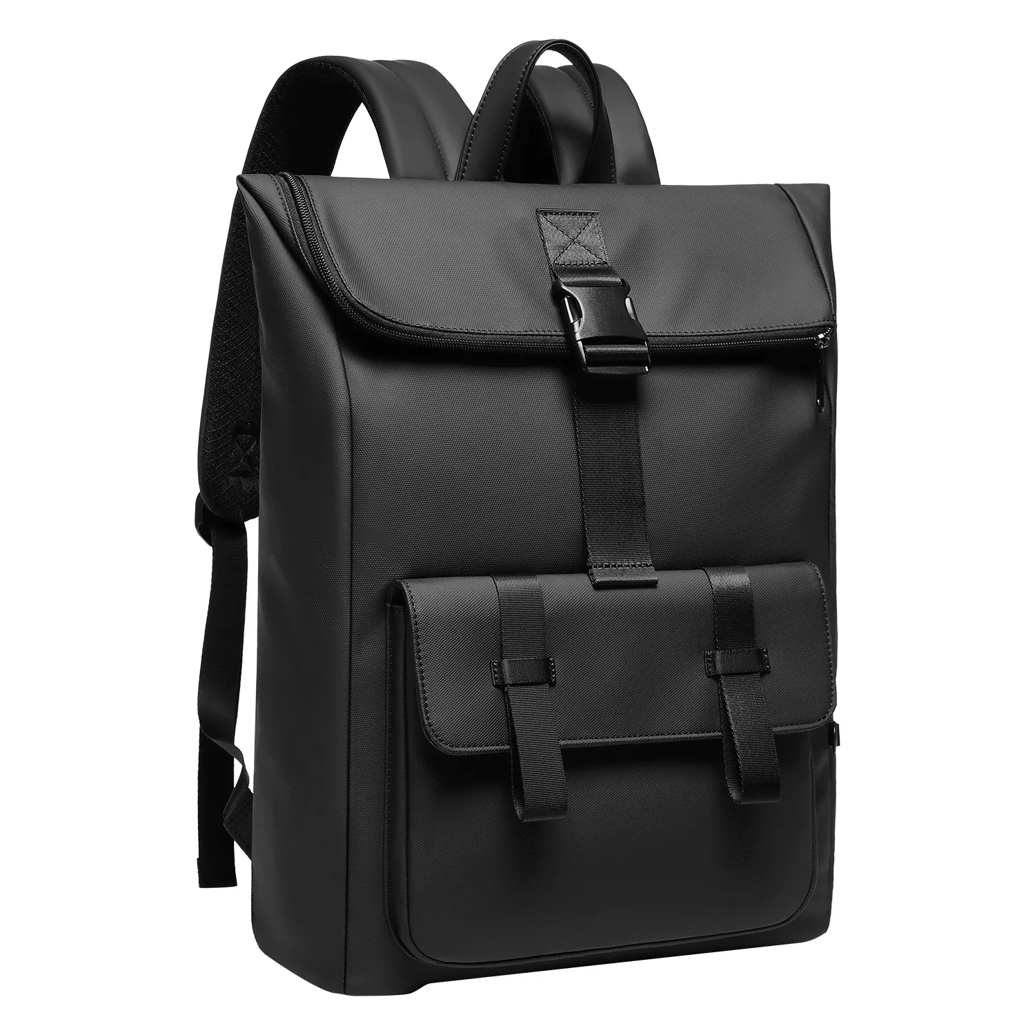 Sac à dos Mené de sac pour hommes Japonais et de style coréen Sac à dos masculin de style ordinateur portable de 15,6 pouces