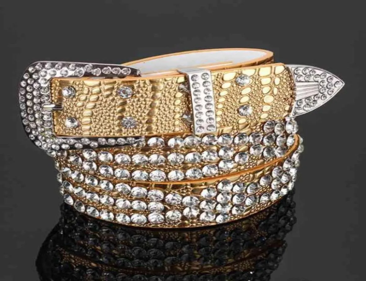 2021 Luxus Männer und Frauen Leder Farbe Diamond Perle Head Belt Jeans Hosen Mode weibliche Digner Gürtel Sal Produkte83832827460461