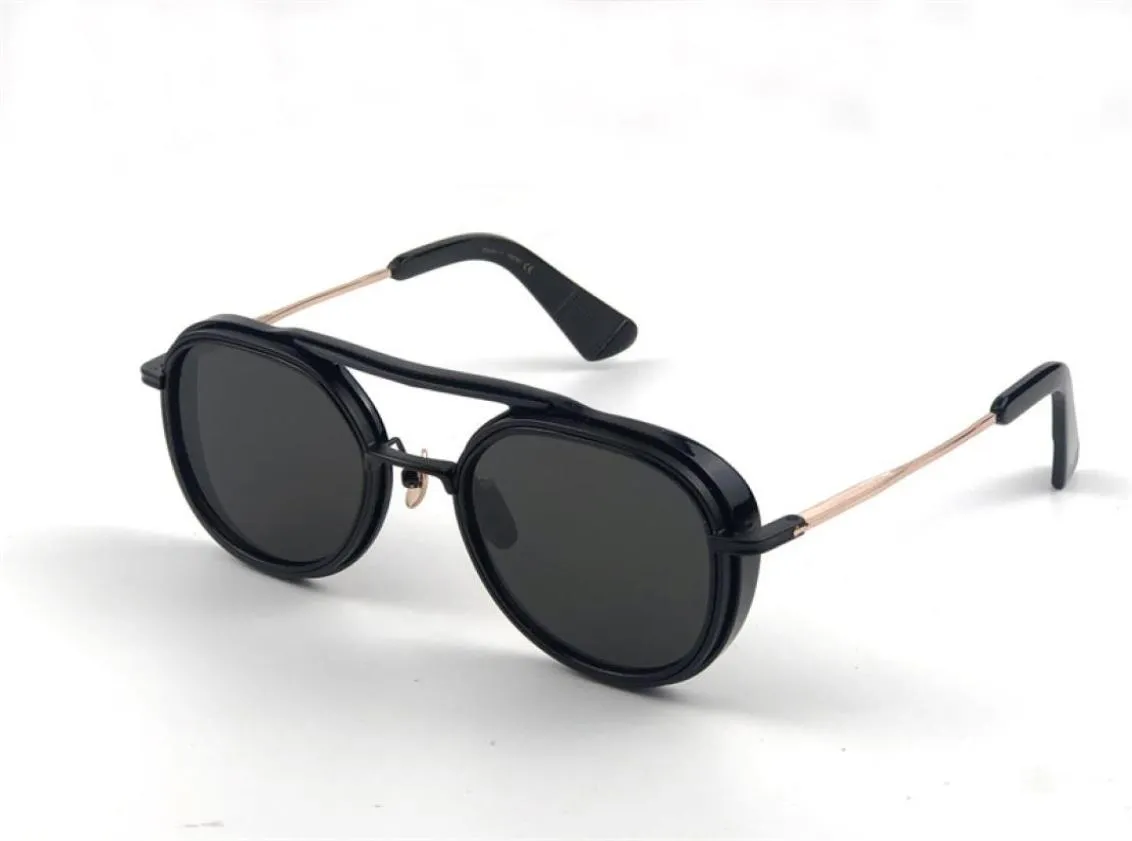 occhiali da sole in moda rotonda per piccolo telaio design retrò pop avantgarde protezione UV outdoor protezione 400 con case3133090