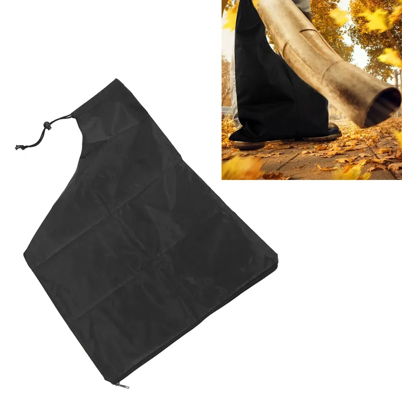 Storage Bags Garden Leaf Blower Bag Waterproof Oxford Cloth Leaves Blowers Dump With Vacuum Zippered Bottom For Ultra Rake