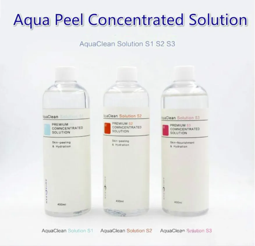 Microdermabrasion Aqua Clean Solution Peel Concentrated Black Head Wash Facial Serum Hydra For Normal Skin