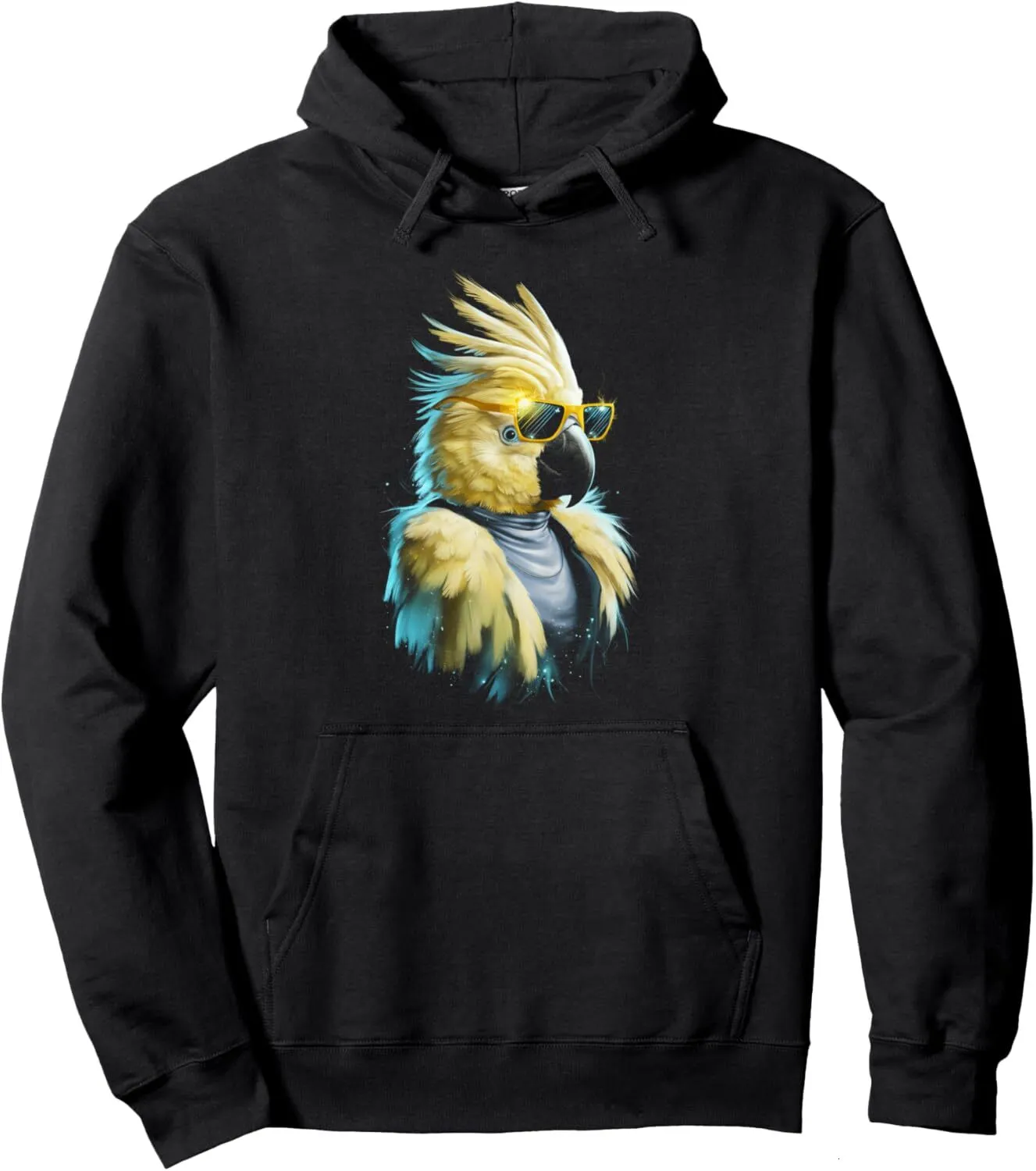 Save Big on Bulk Hoodie Birds Cool Hoodies Mens Graphic Hoodies Unisex  Pullover Hoodie With Parrot Graphic, Lightweight Bird Print Sweatshirt For  Men