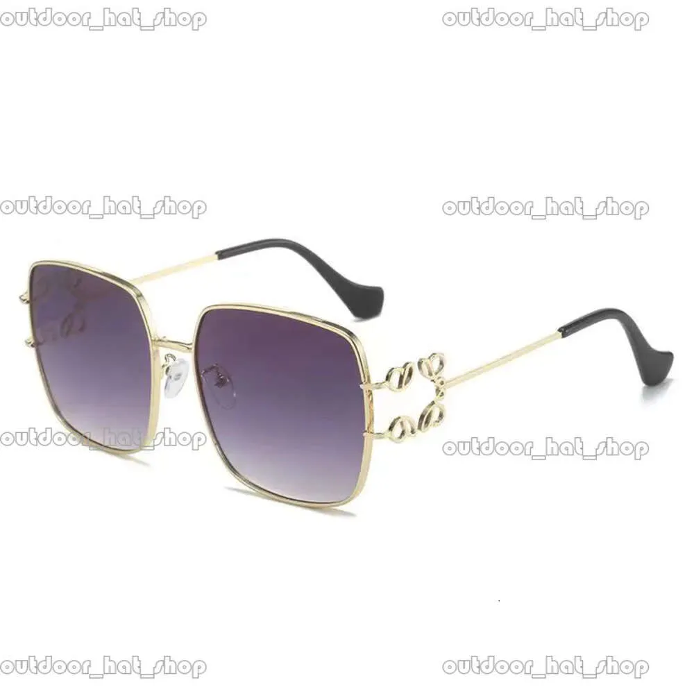 Loewe Luxury Designer Loewve Sunglasses for Women Cat Eye Sunglasses Unisex Beach Sunglasses Vintage Frames Luxury Design UV400非常に良い692