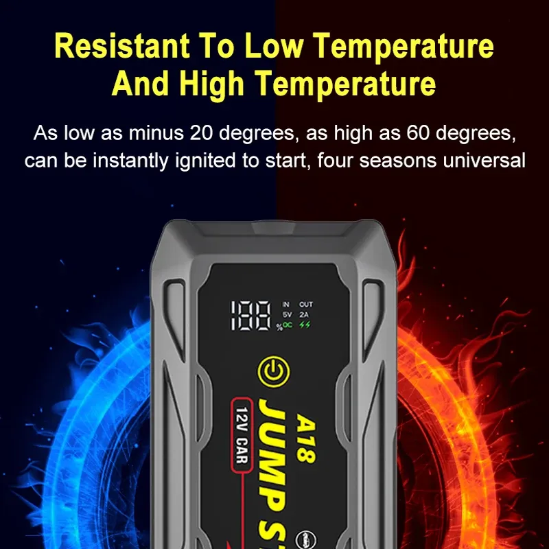 TOPDON JumpSurge 3000 3000A Portable Car Jump Starter - 24000mAh Power Bank - View #2
