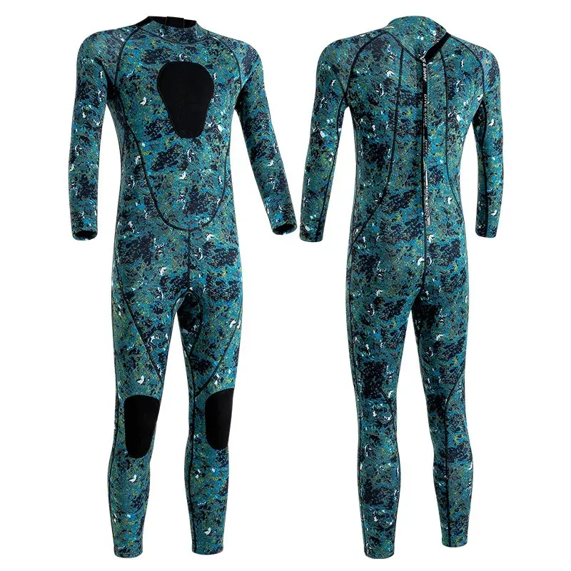 M Neoprene Wetsuit Men Surf Scuba Diving Suit Equipment Underwater Fishing Spearfishing Kitesurf Clothing Wet 240409