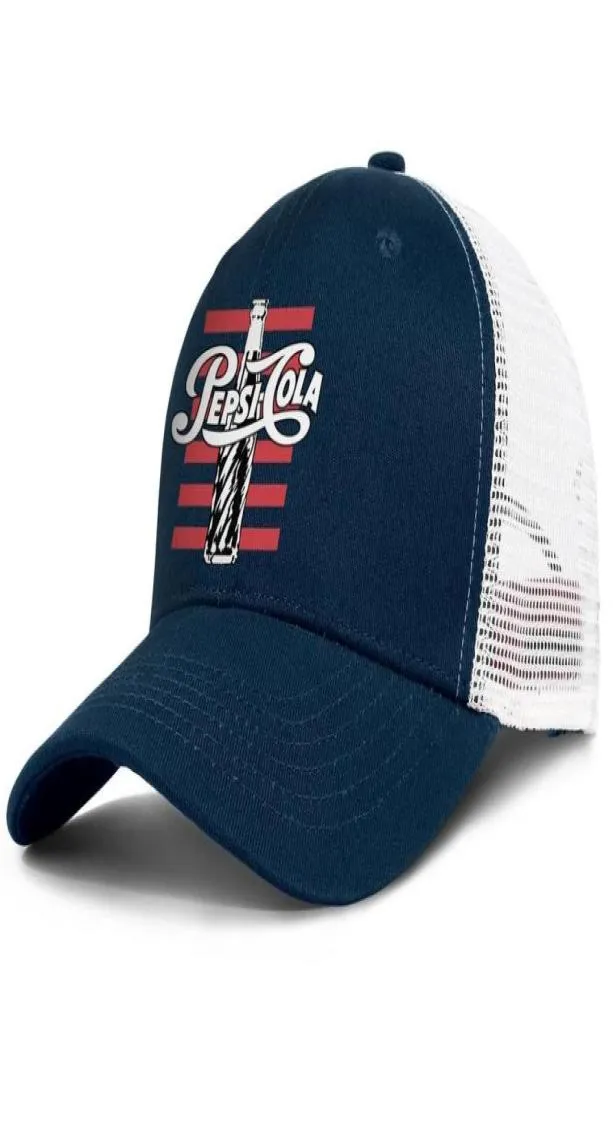 Pepsi Cola Blue and White Mens and Womens Регулируемая грузовик Meshcap Designer Fashion Baseball милый уникальный бейсбол Home Die658564902