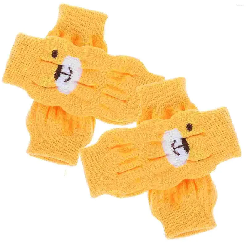 Appareils pour chiens 4 PC Le couvercle tient des chaussettes pour animaux