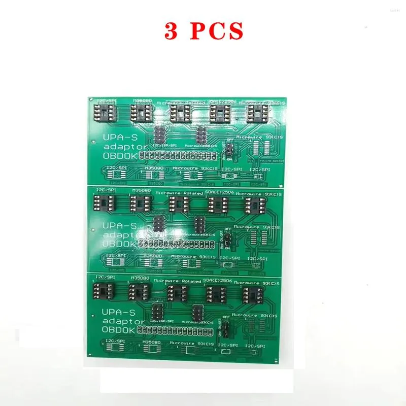 EEPROM -programmering UPA v1.3 USB Universal Adapter ECU Programmer 8 SOIC Clip Cable för I2C/SPI Microwire