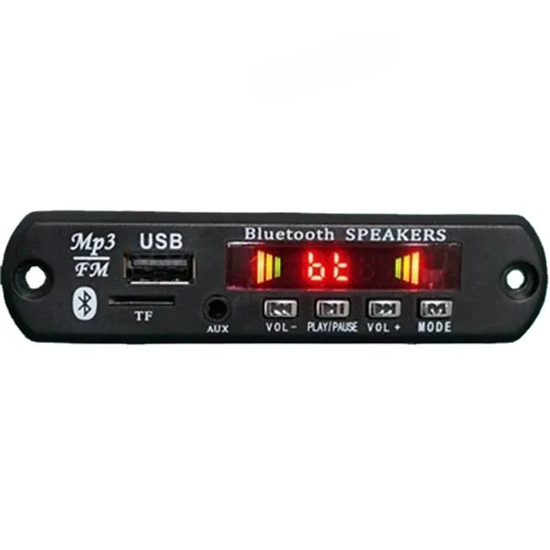 Nowa tablica dekodera Bluetooth MP3 z pilotem dla odtwarzacza audio samochodowego i akcesoriów, w tym moduł radiowy USB TF FM i czytnik kart -
