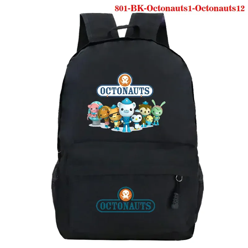 Rugzakken kinderen cartoon octonauts schooltas jongens meisjes tieners anime backpacks