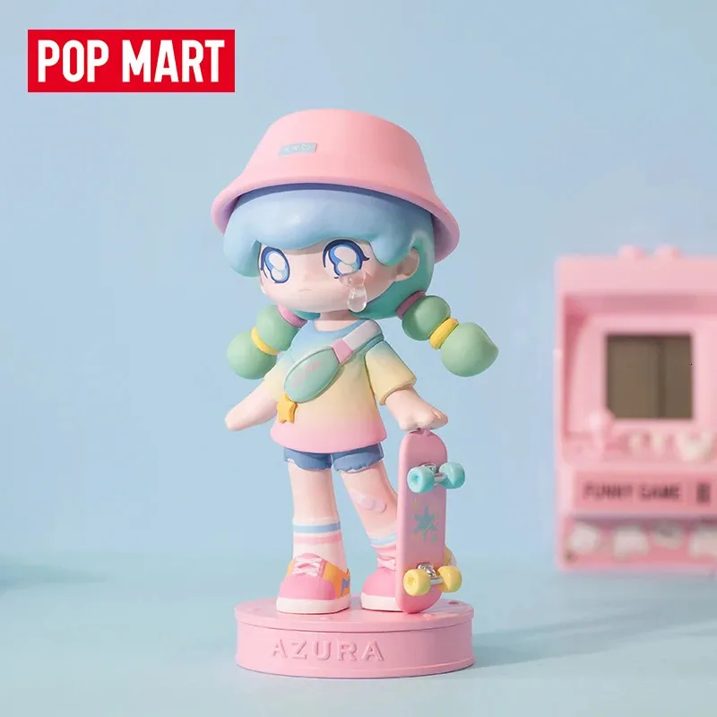 Pop Mart Azura Wardrobe Series Blind Box Mystery Toys Doll Cute Anime Figure Desktop Ornaments Collection Gift 240407